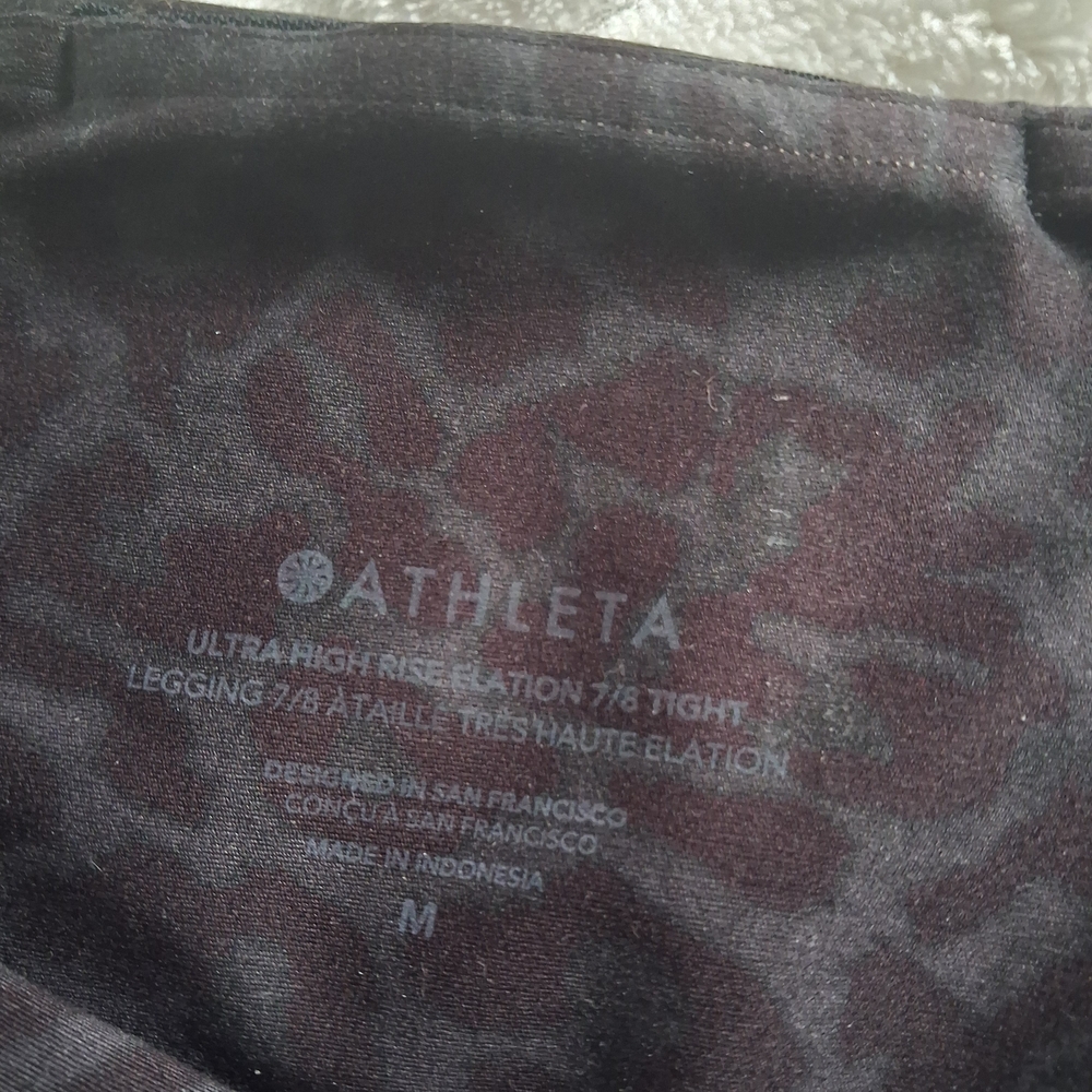 Leopard Print Leggings NWOT